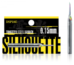 DSPIAE YPB-015 Tungsten Steel Broach 0,15 mm