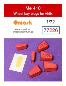 Omask 77226 Me 410 wheel bay plugs (for Airfix) 1/72