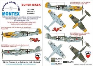 Montex K32149 Bf 109E-4 1/32