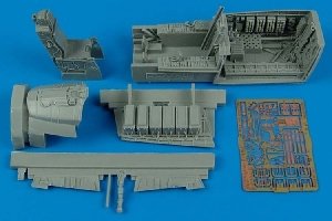 Aires 4409 F-15C Eagle (late v.) cockpit set 1/48 HASEGAWA