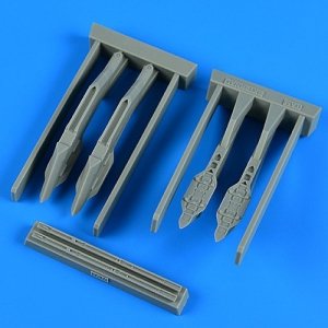Quickboost QB49049 F-35A Lightning II pylons & missile launchers Tamiya 1/48