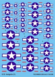 Techmod 72410 - U.S. Insignia (1:72)