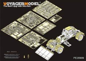 Voyager Model PE35909 Modern US Husky Mk.III Vehicle Mounted Mine Detector for PANDA 1/35