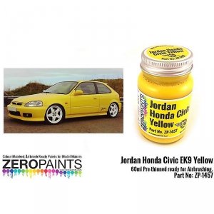 Zero Paints ZP-1457 - Jordan Honda Civic Yellow 60ml