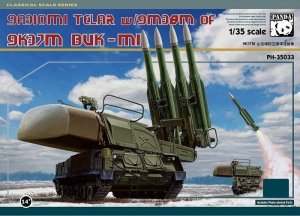 Panda Hobby 35033 9A310M1 Telar w/9M38M of 9K37M BUK-M1 ( With Metal track link ) 1/35