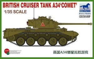 Bronco CB35010SP British Cruiser Tank A34 Comet (1:35)