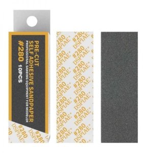 DSPIAE MSP-280 #280 DIE-CUTTING ADHESIVE SANDPAPER /  PAPIER ŚCIERNY SAMOPRZYLEPNY