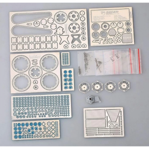 Hobby Design HD02-0291 Ducati 1199 Panigale S Detail-up Set for Tamiya kit 1/12