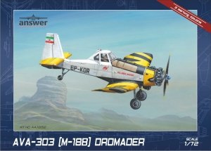 Answer AA72052 AVA-303 (M-18B) Dromader 1/72