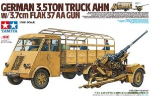 Tamiya 32410 German 3.5t truck AHN w/3.7cm Flak 37 AA Gun 1/35