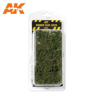 AK Interactive AK8168 SUMMER DARK GREEN SHRUBBERIES 75MM / 90MM 1/35