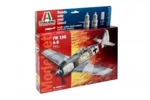 Italeri 70392 FW-190 A-8 zestaw modelarski 1/72