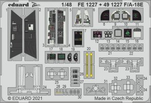 Eduard 491227 F/ A-18E HOBBY BOSS 1/48