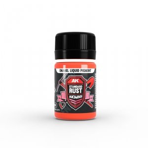 AK Interactive AK14001 STANDARD RUST – ENAMEL LIQUID PIGMENT 35ml