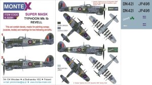 Montex K32291 TYPHOON Ib car door 1/32