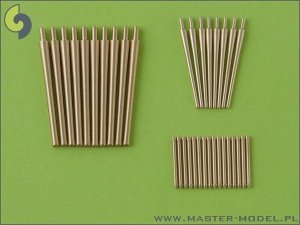 Master SM-350-031 IJN Takao (1942) armament - 20cm (10pcs), 12,7cm (8pcs) barrels (with recoil cylinders)