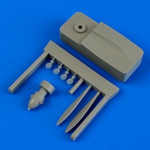Quickboost QB72498 I-153 propeller A w/tool 1/72 ICM