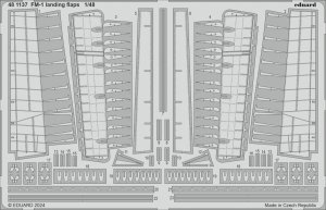 Eduard 481137 FM-1 landing flaps TAMIYA 1/48