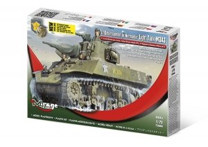 Mirage-Hobby 726066 Le Débarquement de Normandie Light Tank M3A3. 2nd ADgen. Leclerc,GTL,12th Regiment of Chasseurs of Africa, part 2 1/72