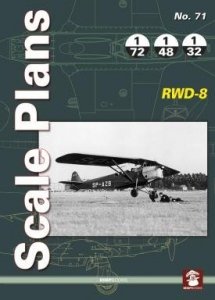 MMP Books 49418 Scale Plans No. 71 RWD-8 EN