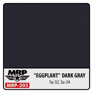 MR. Paint MRP-205 EGGPLANT DARK GREY - BLUE SU-34 30ml