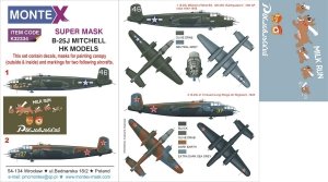 Montex K32334 B-25J MITCHELL 1/32