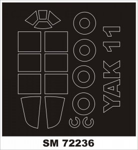 Montex SM72236 YAK-11 RS-MODEL