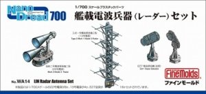 Fine Molds WA14 IJN Radar Antenna Set 1/700