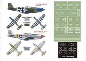 Montex K48146 P-51B Mustang 1/48