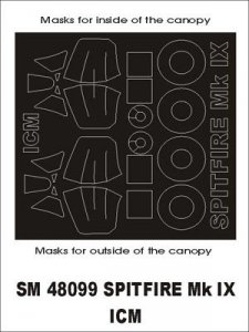 Montex SM48099 Spitfire MkIX ICM