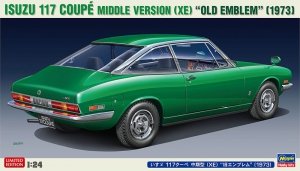 Hasegawa 20674 ISUZU 117 COUPE MIDDLE VERSION XE OLD EMBLEM 1973 1/24 