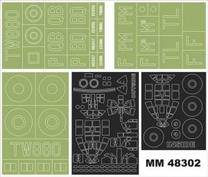 Montex MM48302 Lancaster B MkI/III TAMIYA 105 1/48