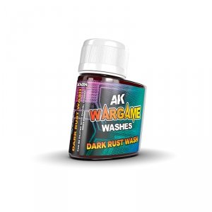 AK Interactive AK14204 DARK RUST WASH – WARGAME SERIES 35ml