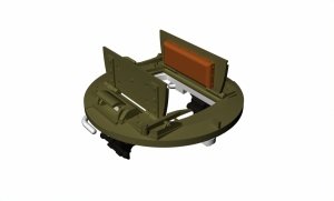 Panzer Art RE35-851 Commander cupola for Churchill/Cromwell tanks (early pattern) 1/35