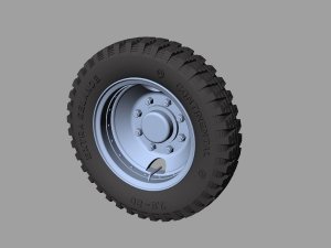 Panzer Art RE35-321 Mercedes LG 3000 road wheels (gelande pattern) 1/35