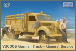 IBG 72071 V3000S German Truck General Service 1/72