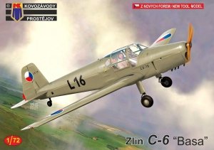 Kovozavody Prostejov KPM0230 Zlin C-6 „Basa“ 1/72