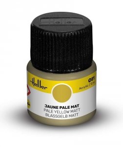 Heller 9081 081 Pale Yellow - Matt 12ml