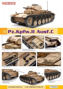 Dragon 75045 Pz.Kpfw.II Ausf. C 1/6