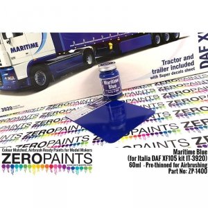 Zero Paints ZP-1400 Maritime Blue Italia DAF XF105 kit IT-3920