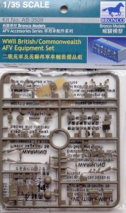 Bronco AB3509 British Afv Equipment 1/35