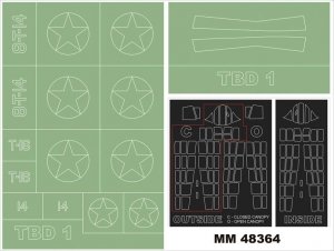 Montex MM48364 TBD-1 DEVASTATOR GWH L4807 1/48