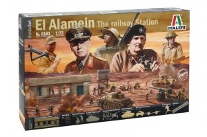 Italeri 6181 BATTLESET: WWII EL ALAMEIN The Railway Station (1:72)