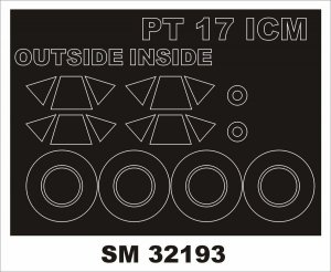 Montex SM32193 Stearman PT-17/N2S-3 Kaydet 1/32