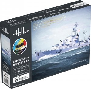 Heller 57094 Escorteurs Rapides E 52 Starter Kit 1/400