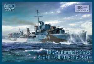 IBG 70012 HMS Ithuriel 1942 British Destroyer 1/700