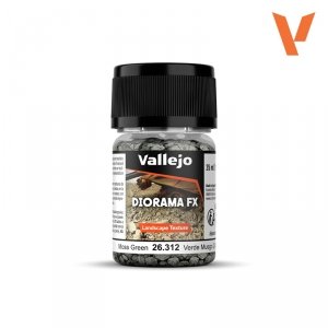 Vallejo 26312 Moss Green 2-5 mm - Diorama FX Landscape Texture 30ml