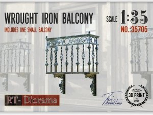 RT-Diorama 35705 Wrought Iron Balcony 1/35