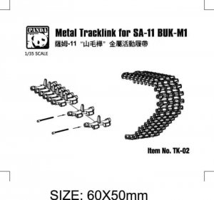 Panda Hobby TK-02 Metal Track Links SA-11 BUK-M1 1/35