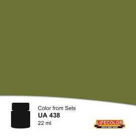 Lifecolor UA438 Medium IDF green 22ml